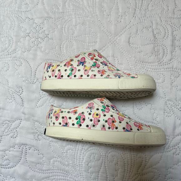 Native + Disney Minnie Mouse Jefferson Sneakers Size 8 - Picture 4 of 7